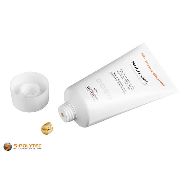 MULTIpolitur ist entfernt kleine Kratzer und erneuert den Glanz bei matten, verwitterten Lacken und glatten Oberflächen.