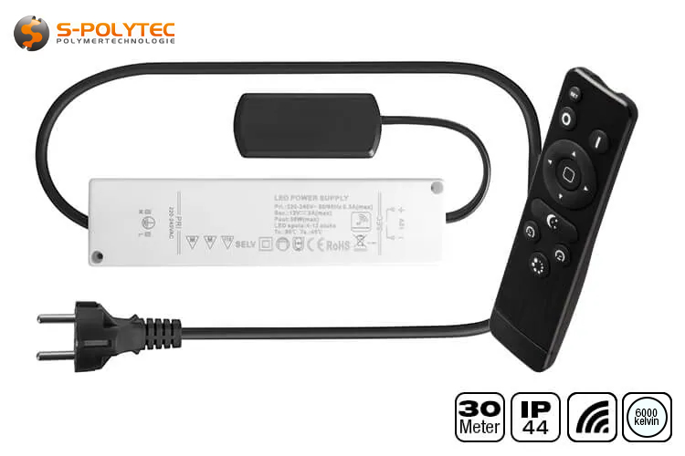 Die 12V Einbauspots entsprechen der Schutzklasse IP65 - für Nutzung Drinnen und Draußen