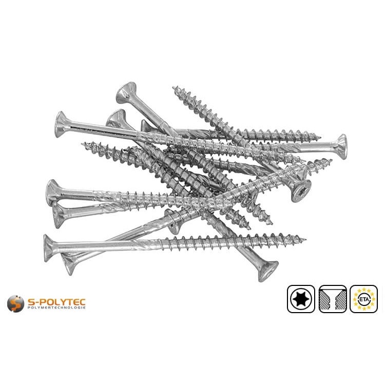 Senkkopfschraube fischer PowerFast II Ø 4,5mm in verschiedenen Längen mit Teilgewinde ab einer Schraube