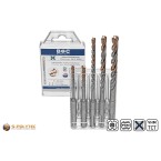 Die passenden SDS plus QX-4 Hammerbohrer-Satz  Ø 5,0mm - 10,0mm  (5-teilig) direkt dazu kaufen