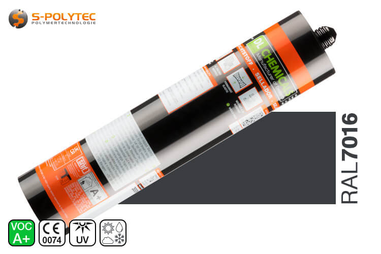 Professionelles Silikon Parasiliko AM-85-1 T Anthrazit RAL 7016