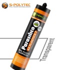 Parasilico AX Plastics T Silikon-Dichtstoff, Kunststoffkleber speziell für Polycarbonat