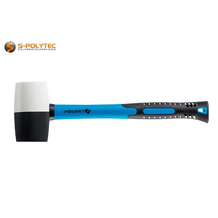 Die weichere, weiße Gummimischung ist besonders schonend und somit ideal für empfindlichere Oberflächen