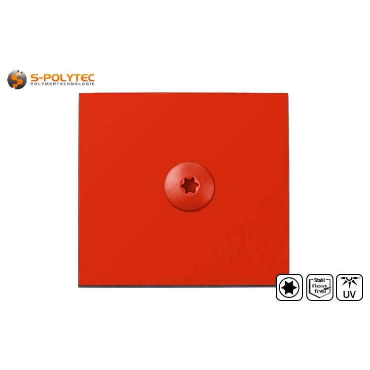 Die Fassadenschrauben verfügen über eine CE-Kennzeichnung und sind für eine Montage auf Unterkonstruktionen aus Holz geeignet.