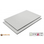 Die passenden HPL Platten Lichtgrau (RAL7035) auf Maß direkt dazu kaufen