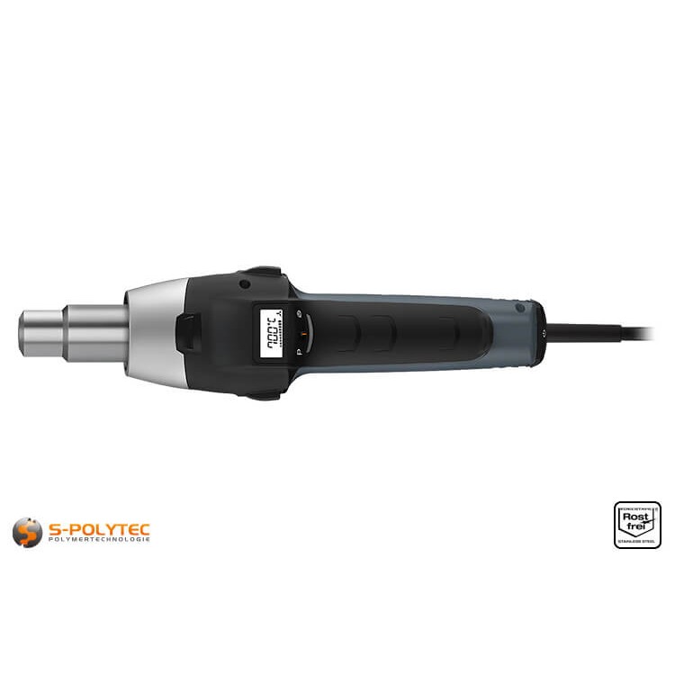 Heißluftschweißgerät zum Kunststoffschweißen mit stufenloser Temperaturregelung