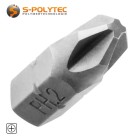 Unsere Phillips<sup>®</sup> Bits sind in drei Varianten von PH1, PH2 und PH3 erhältlich