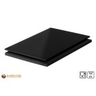 Polyethylen (PE-HMW, PE-500) Platten schwarz mit glatter Oberfläche in Stärken von 10mm - 100mm als Standardplatte 2,0 x 1,0 Meter