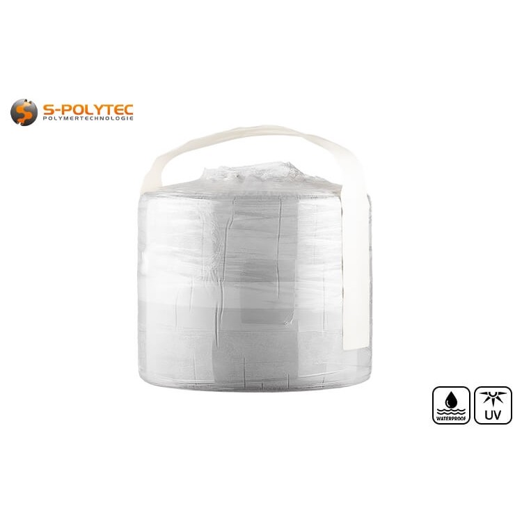 Das Graue EPDM-Dichtungsband ist als 10m Rolle in 150mm oder 300mm Breite erhältlich