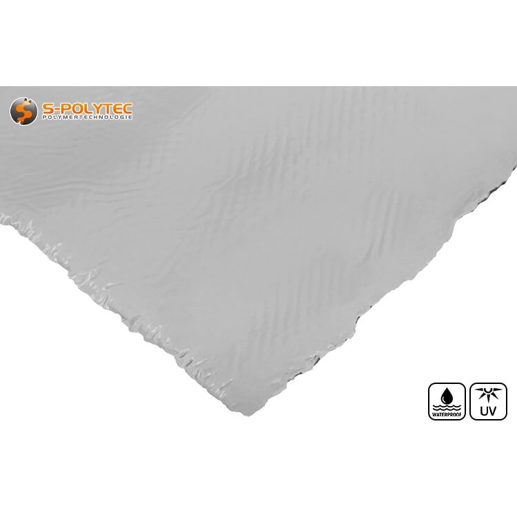 Das UV- und witterungsbeständige Dichtband mit schwarzer Oberseite eignet sich für Innen und Außen