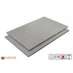Die passenden HPL Platten Staubgrau (RAL7037) auf Maß direkt dazu kaufen