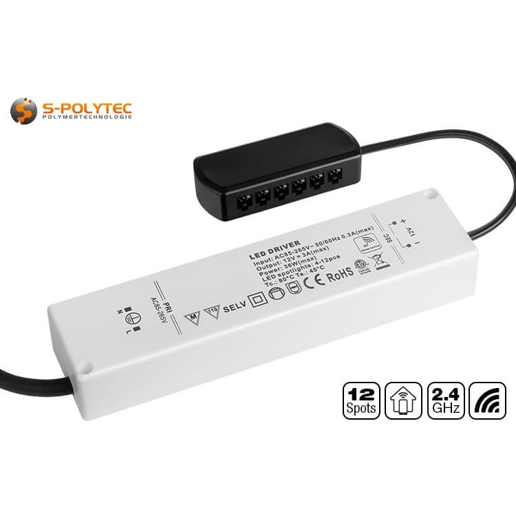 Die Verkabelung des LED-SmartHome-Controllers ist erfolgt über vorgefertigte Steckverbindungen