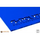 Acrylglas Blau gelasert