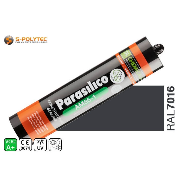 Silikon Parasilico AM-85-1 Anthrazit RAL 7016 (Anthrazitgrau)