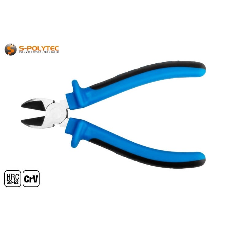 Der Soft-Grip-Griff besteht aus Zwei-Komponentigem TPR und ist ergonomisch geformt