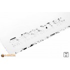 Acrylglas Transparent gelasert