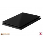 PVC Platten schwarz aus Hart-PVC (PVCU) in Stärken von 1mm - 40mm im Standardformat  2x1m