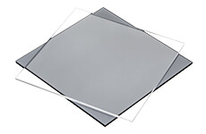 Wetterfestes Polycarbonat Kunststoffplatten online im Zuschnitt kaufen  - Getönt oder Transparent von S-Polytec