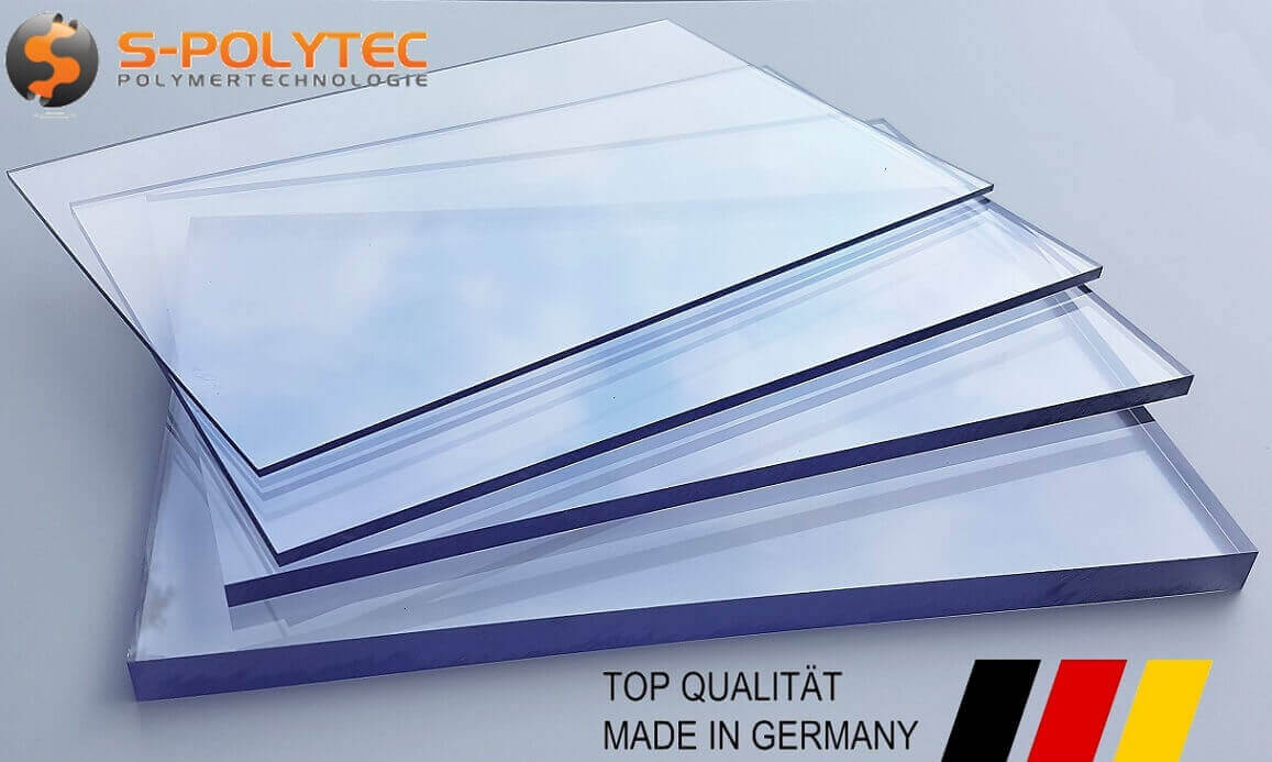 UVbeständige Polycarbonatplatten (schlagfest) in transparent online s