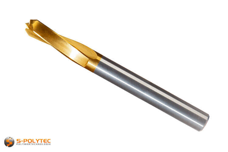 S-Polytec VHM-HPL-Bohrer aus Vollhartmetall mit scharfer Zentrierspitze